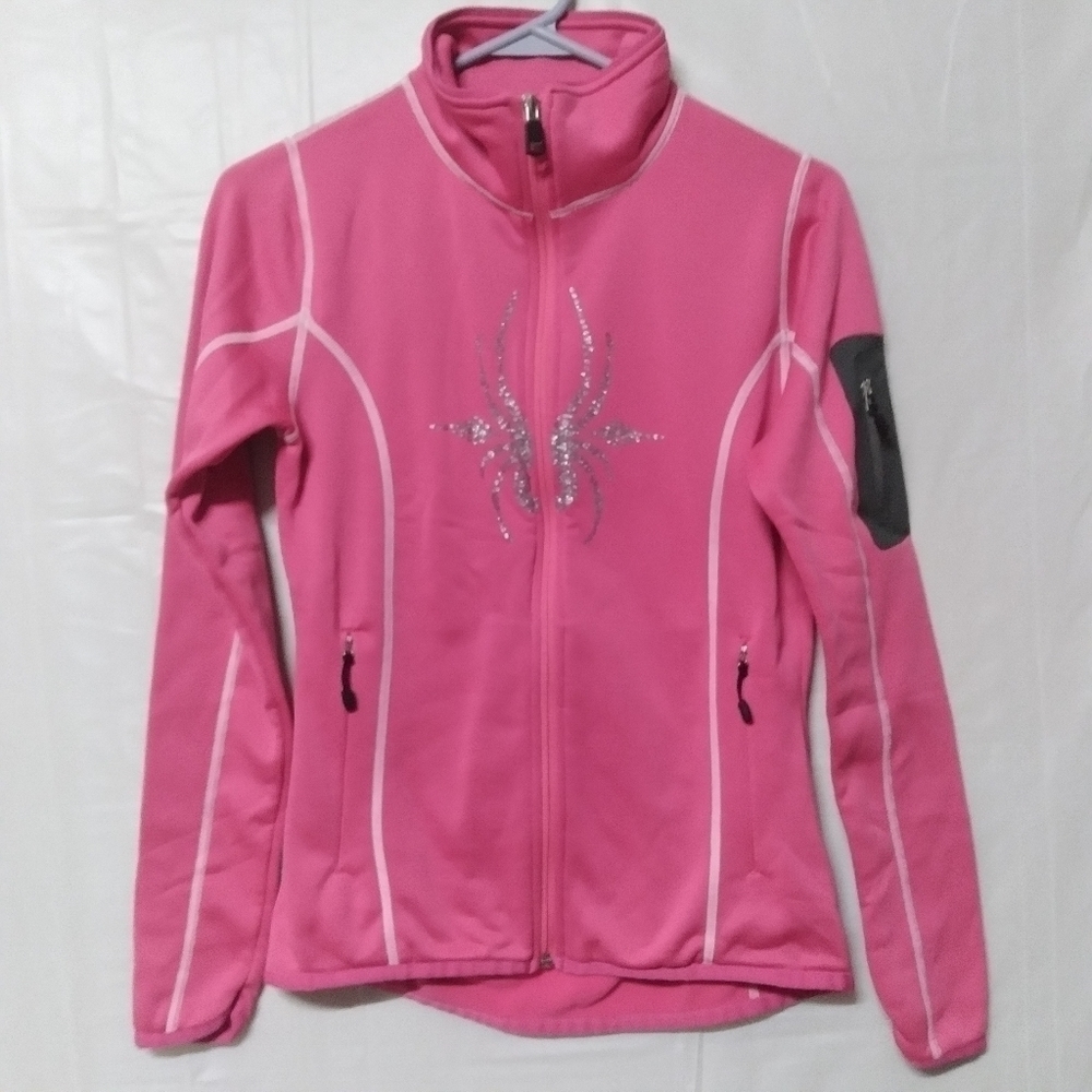 Spyder Jacket Polartec Recycled Ski Snow Layer